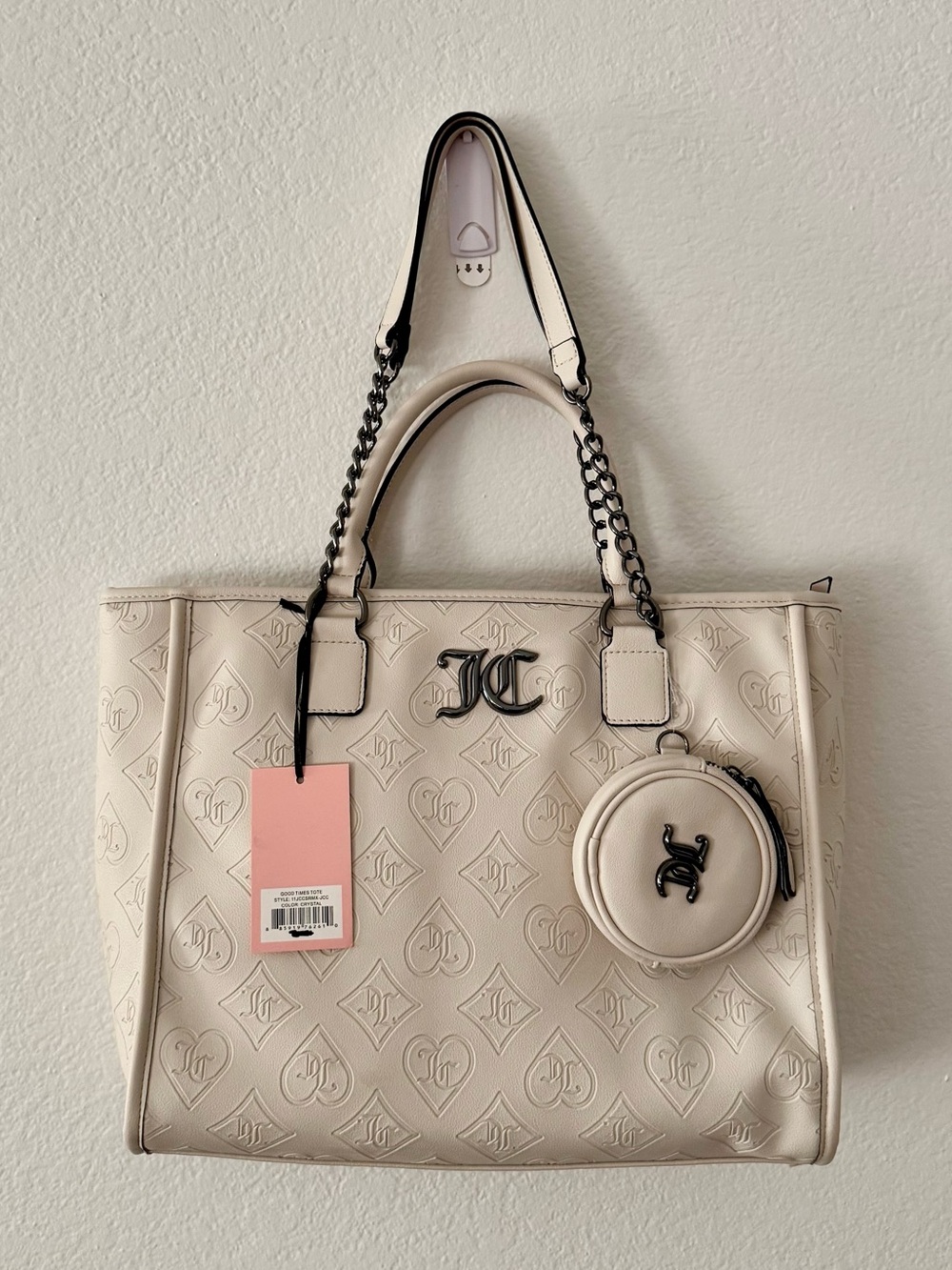 Juicy Couture Good Times Large Women’s Chain Tote Bag✨